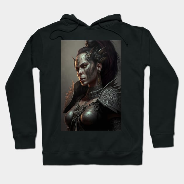 Orcish Queen Hoodie by TortillaChief